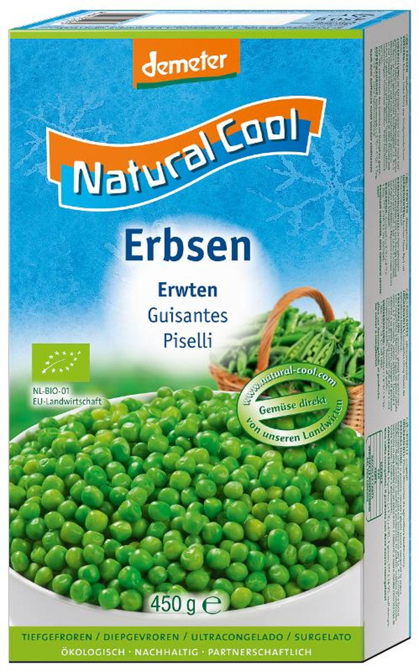 Produktfoto zu Erbsen 450g TK