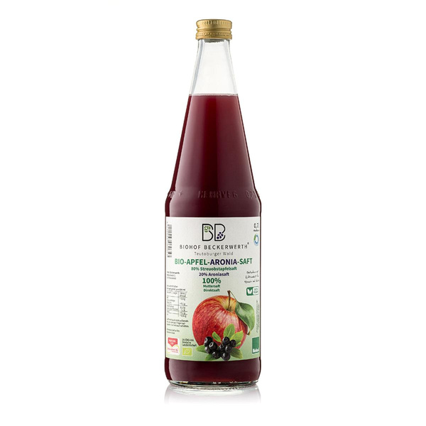 Produktfoto zu Regionaler Apfel Aronia Saft 0,7l