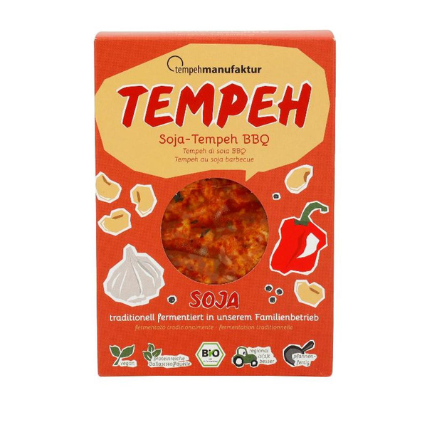 Produktfoto zu Tempeh Soja BBQ 200g