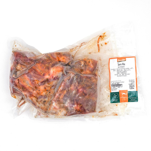 Produktfoto zu Spare Ribs,mariniert ca. 0,5kg TK
