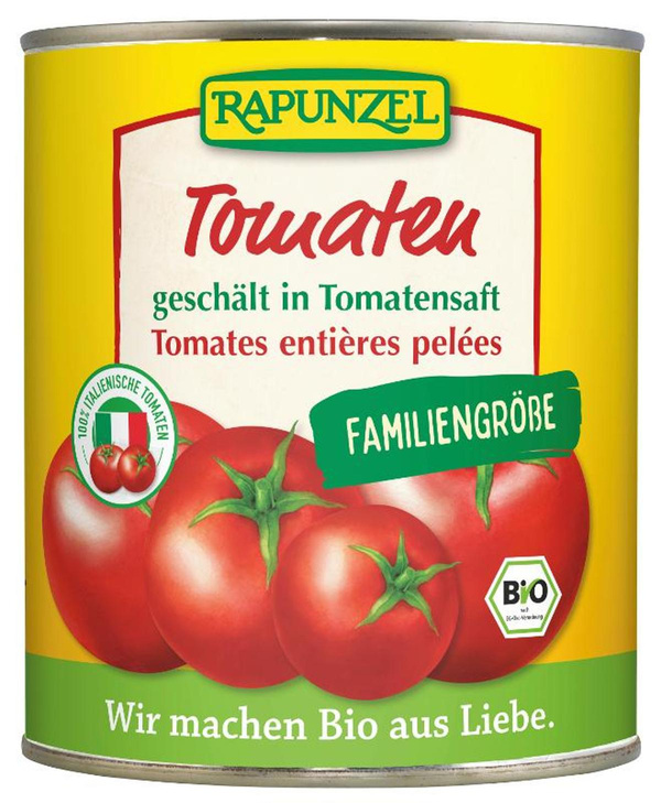 Produktfoto zu Geschälte Tomaten 800g