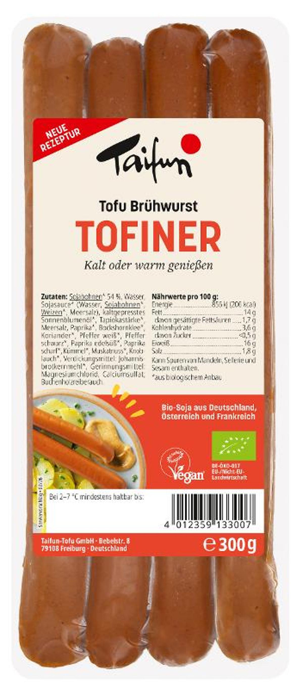 Produktfoto zu Tofu-Wiener 300g