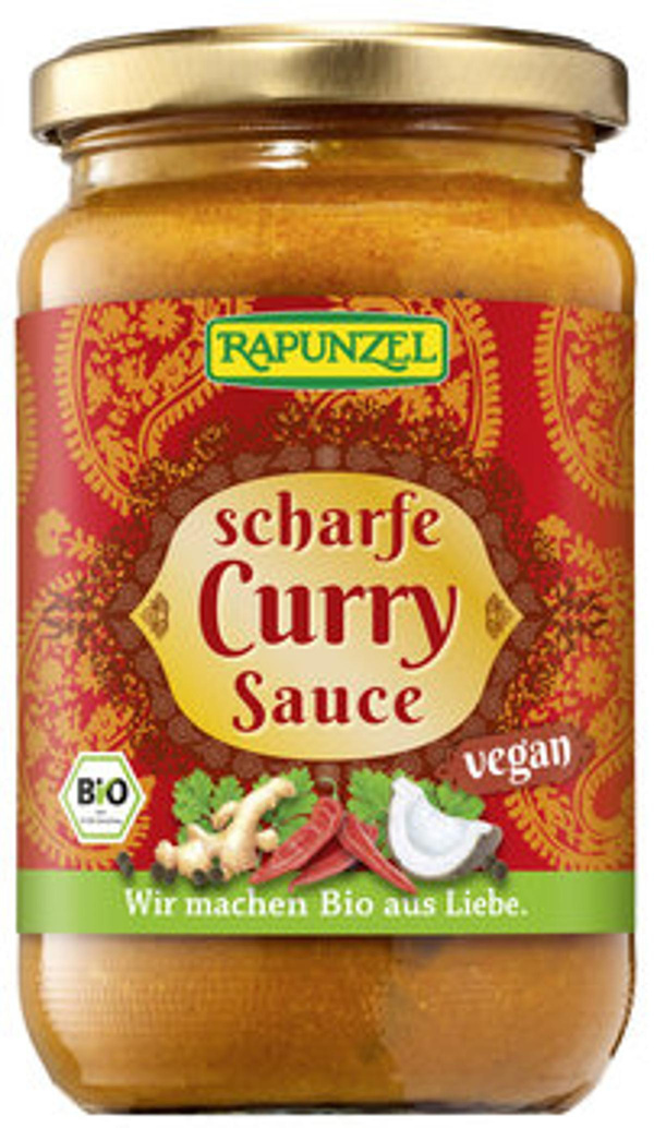 Produktfoto zu Curry-Sauce scharf, 350ml