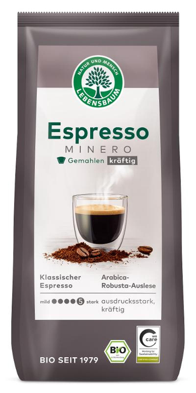 Produktfoto zu Espresso Minero gemahlen 250g
