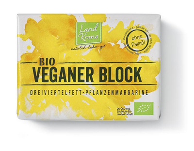 Produktfoto zu Landkrone Bio Veganer Block 250g