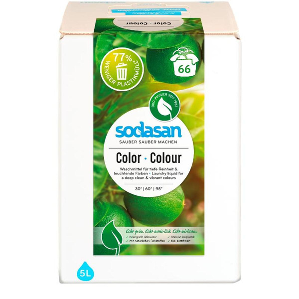 Produktfoto zu Sodasan Color Waschmittel Limette 5L