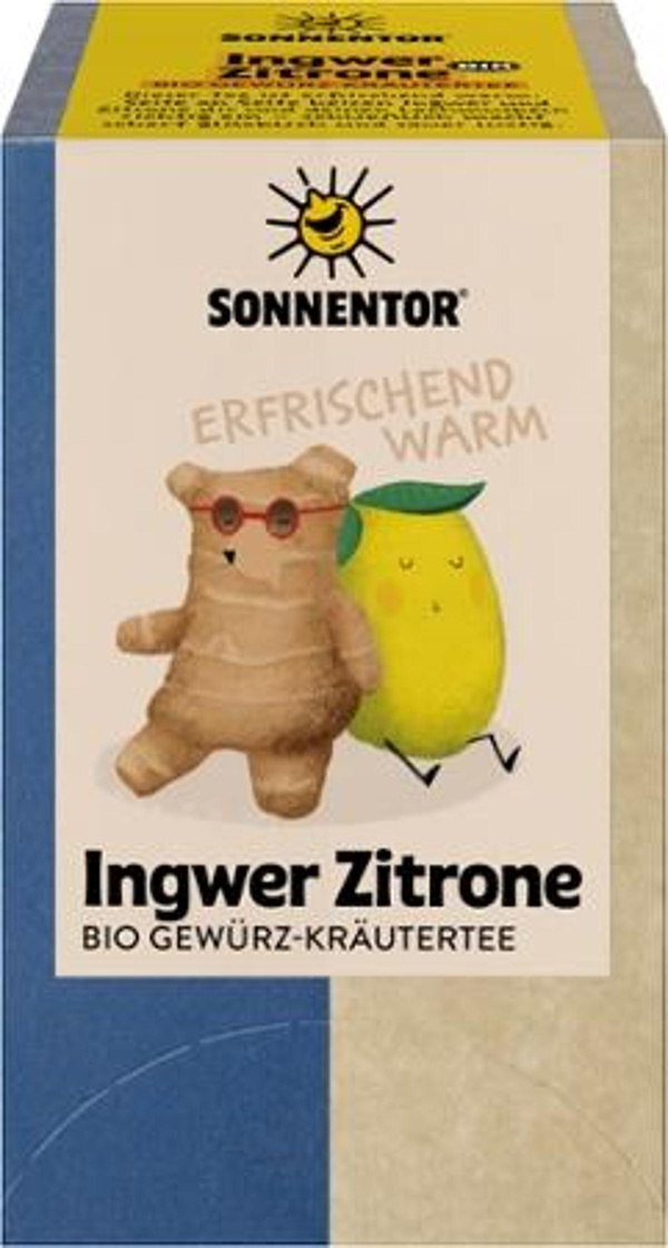 Produktfoto zu Zitronen Ingwer TB
