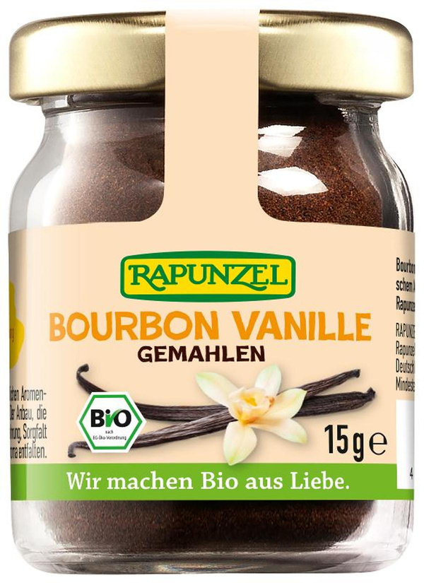 Produktfoto zu Vanillepulver Bourbon 15g