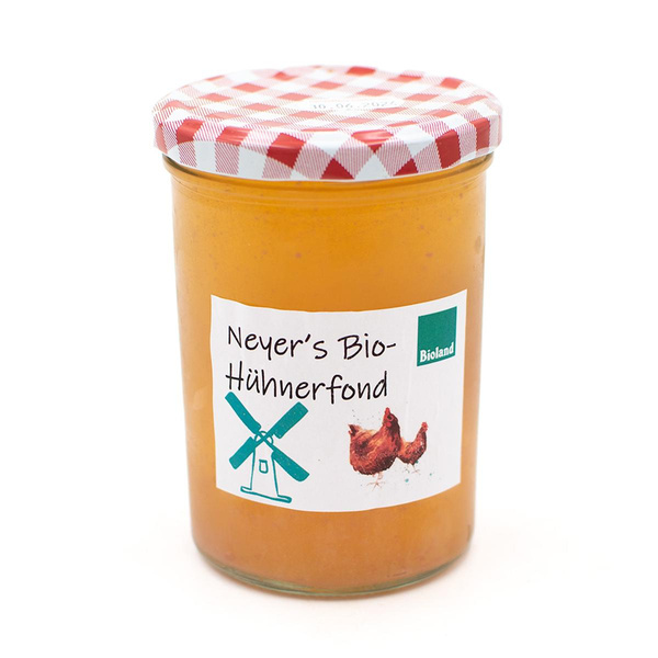 Produktfoto zu Hühnerfond im Glas 400g