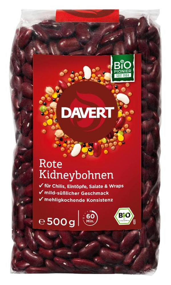 Produktfoto zu Rote Kidneybohnen 500g
