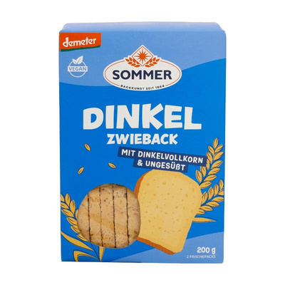 Produktfoto zu VPE 6x200g Dinkel-Zwieback