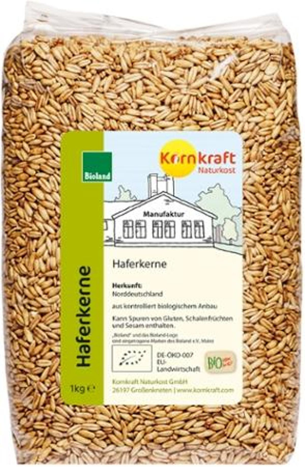 Produktfoto zu Haferkerne Bioland 1 kg