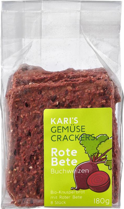 Produktfoto zu Gemüsecracker Rote Bete 180g