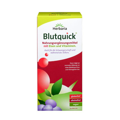 Produktfoto zu Blutquick ohne Alkohol 500 ml