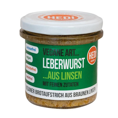 Produktfoto zu Linsen Leberwurst 140g
