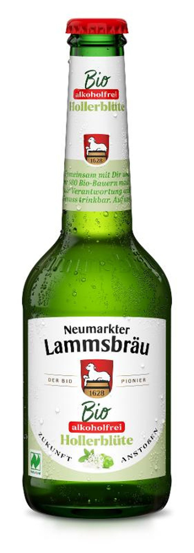 Produktfoto zu Lammsbräu Alkfr. Hollerblüte