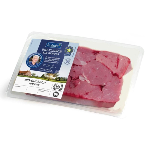 Produktfoto zu Gulasch vom Rind FRISCH