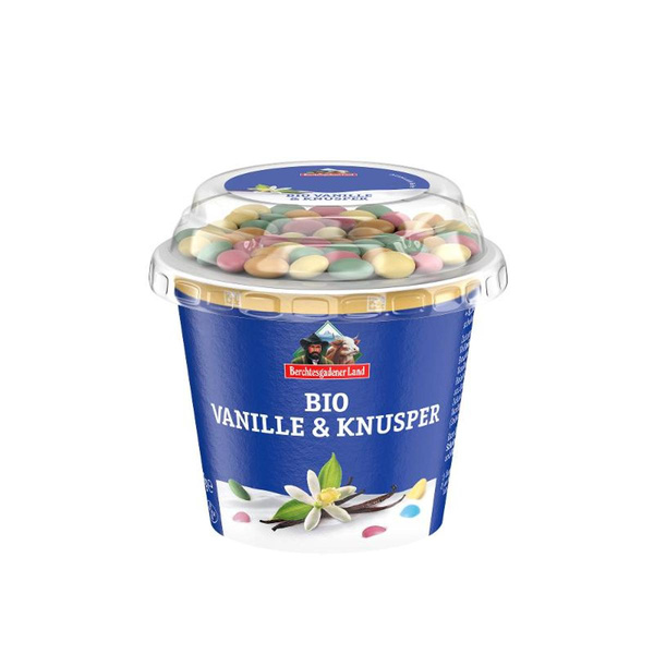 Produktfoto zu Alpenzwerg Frucht&Knusper Joghurt 137g
