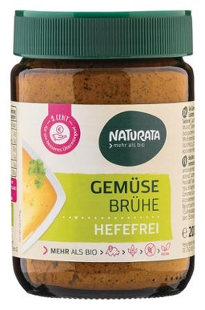 Produktfoto zu Gemüsebrühe hefefrei 200g Glas