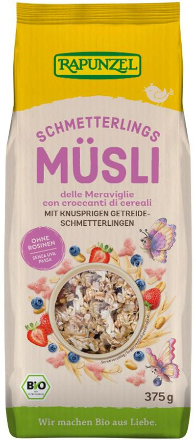 Produktfoto zu Schmetterlings Müsli 375g