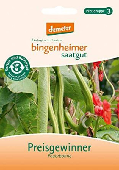 Produktfoto zu Saatgut Feuerbohne