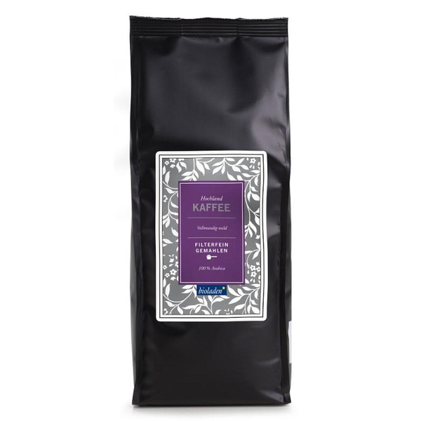Produktfoto zu bioladen Hochlandkaffee 500g