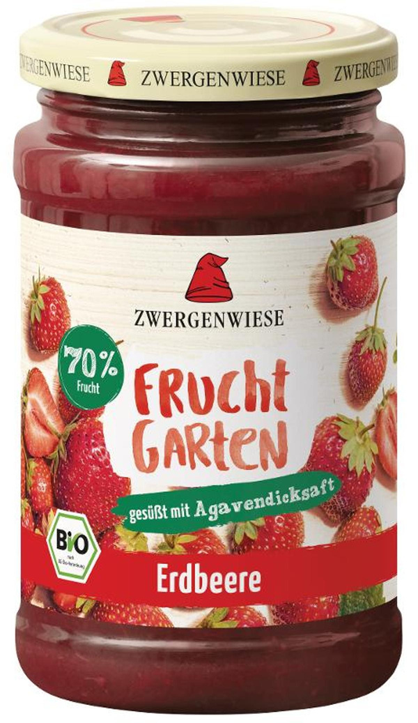 Produktfoto zu Fruchtgarten Erdbeer 225g