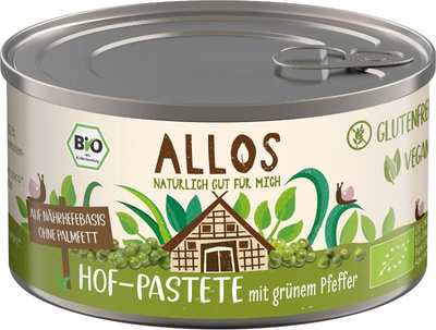Produktfoto zu Hof Pastete mit Grünem Pfeffer, 125g