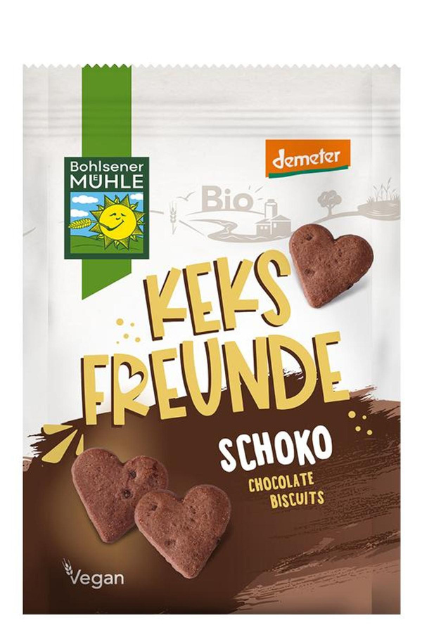 Produktfoto zu KeksFreunde Schoko 125g