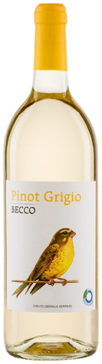 Produktfoto zu Becco Pinot Grigio 1l