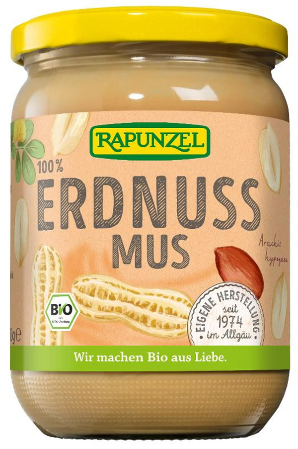 Produktfoto zu Erdnussmus fein - 500g
