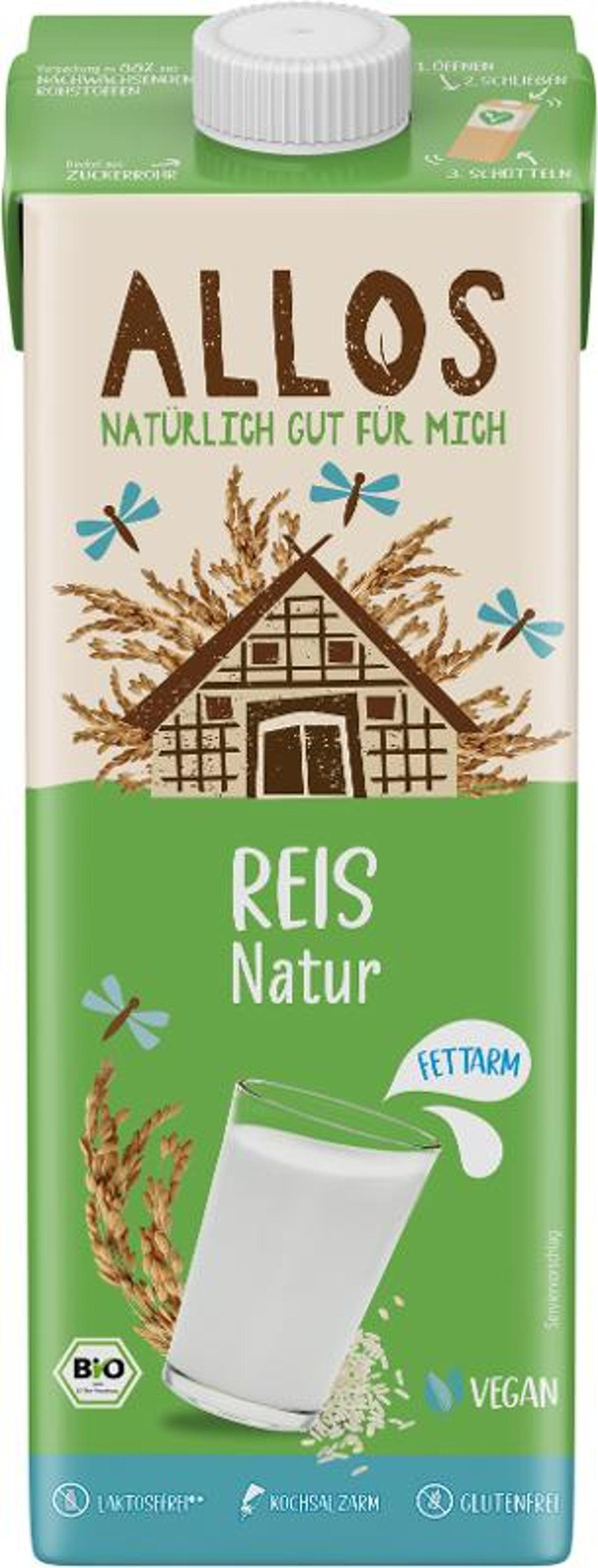 Produktfoto zu Reis Drink Naturell 1l