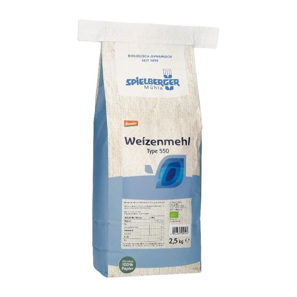 Produktfoto zu Weizenmehl 550, 4x2,5kg