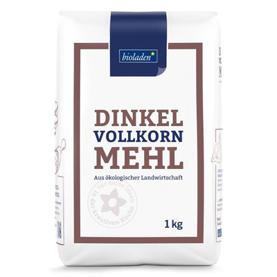 Produktfoto zu VPE 6x1kg Dinkelvollkornmehl