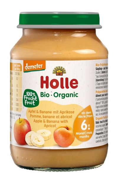 Produktfoto zu VPE 6x190g Apfel Banane Aprikose