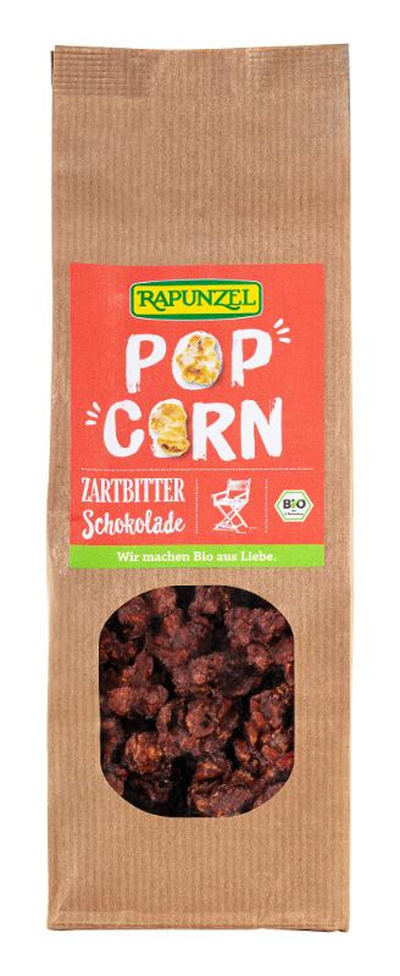 Produktfoto zu Popcorn mit Zartbitter Schokolade 100g