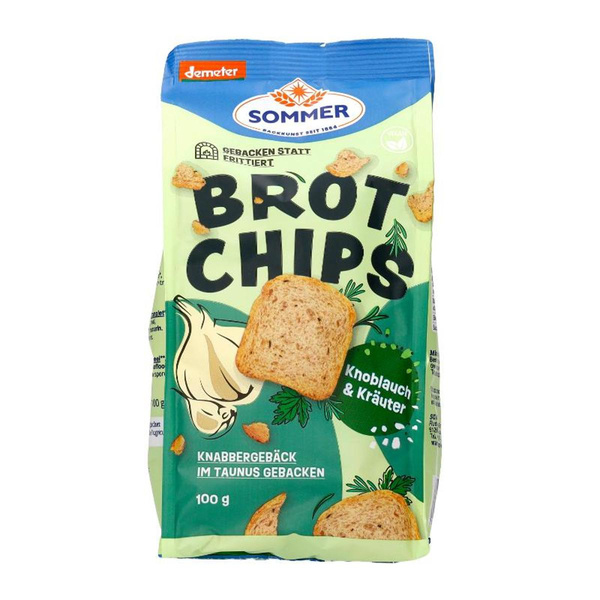 Produktfoto zu Brot Chips mit Knobi und Kräuter 100g