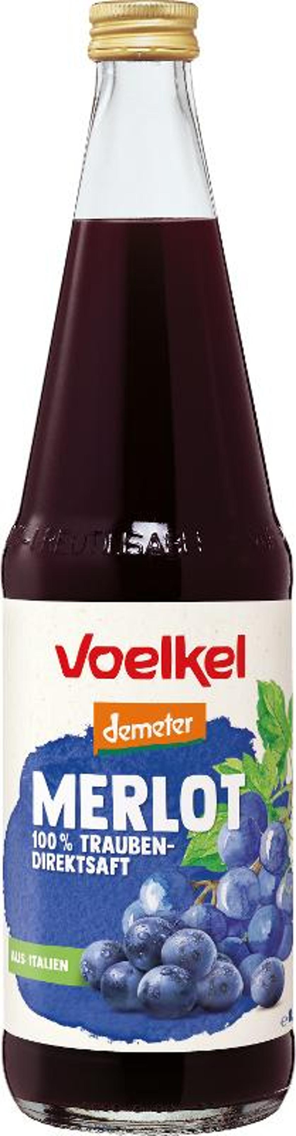 Produktfoto zu Merlot Trauben Saft 0,7l