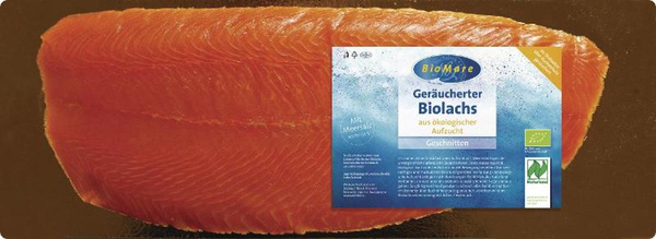 Produktfoto zu Irischer Lachs vorgeschnitten, geräuchert 500g