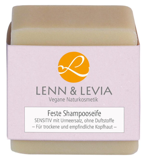 Produktfoto zu Festes Shampoo-sensitiv mit Urmeersalz, 100g