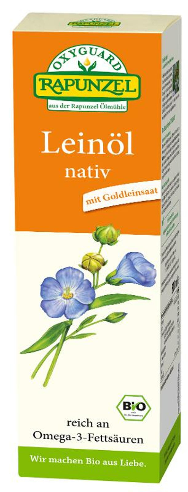 Produktfoto zu Leinöl nativ 500 ml Rapunzel