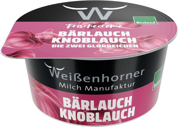 Produktfoto zu Weißenhorner Bärlauch-Knoblauch Creme 150g