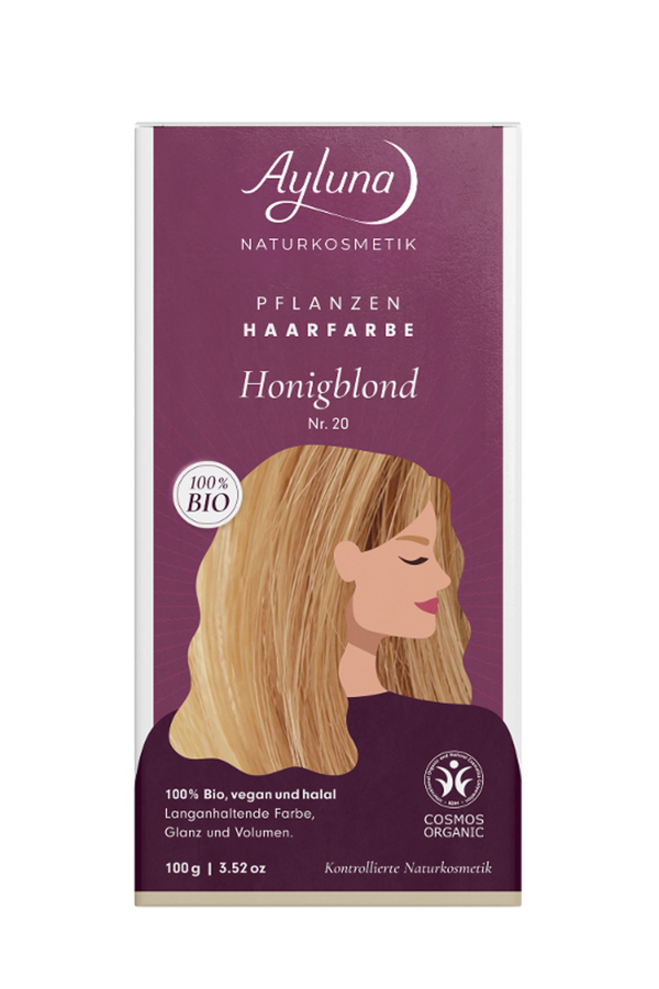 Produktfoto zu Pflanzenhaarfarbe Honigblond 100g