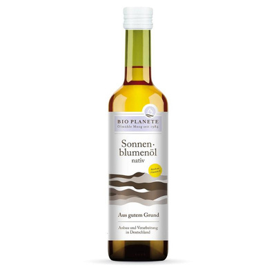 Produktfoto zu Sonnenblumenöl nativ 500ml