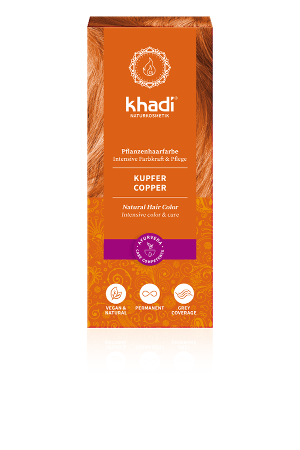 Produktfoto zu Pflanzenhaarfarbe Kupfer 100g