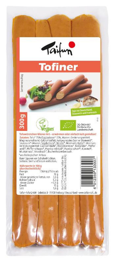 Produktfoto zu Tofu-Wiener 300g