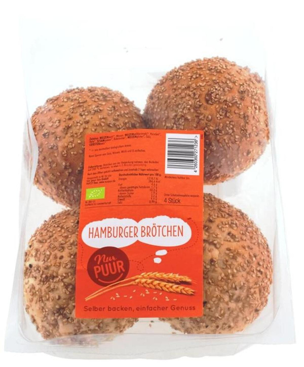 Produktfoto zu Hamburger Brötchen 4Stk