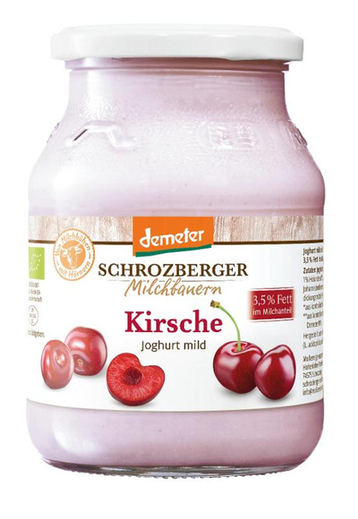 Produktfoto zu VPE 6x500g Joghurt Kirsche-Holunder 3,5%