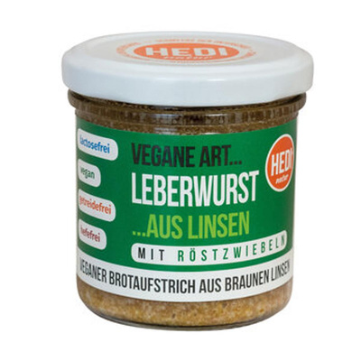 Produktfoto zu Vegane Art Leberwurst mit Röstzw.