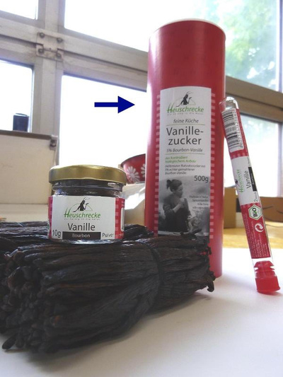 Produktfoto zu Vanillezucker in der Dose 500g